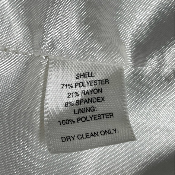 White House Black Market Off White Women's Trousers - Picture 9 of 11